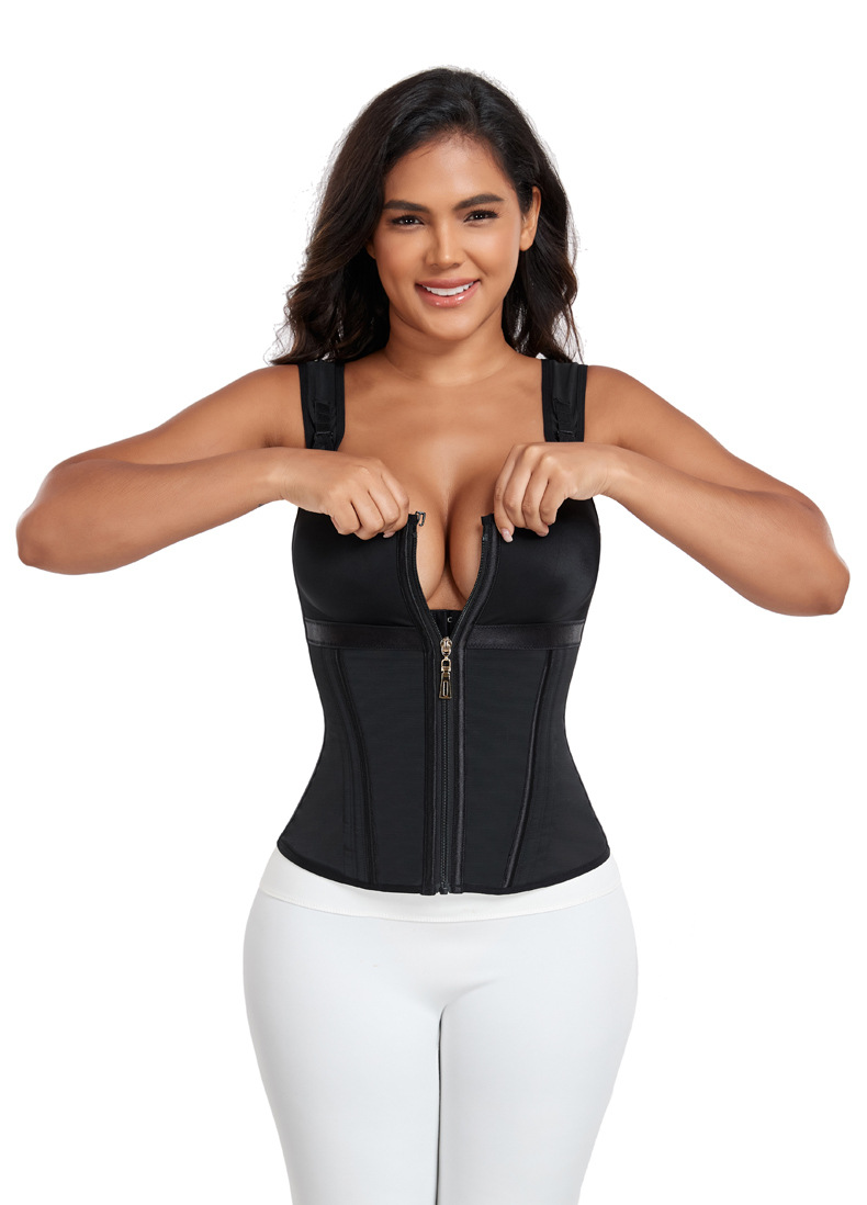 Womens Waist Trainer Vest Sexy Compression Tank Top Body Shaping Corset
